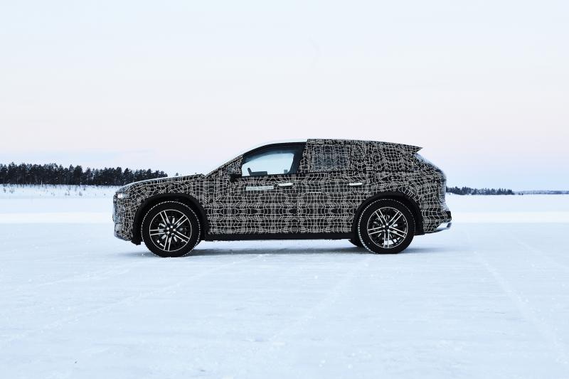 BMW iNext | les photos des essais hivernaux 2019